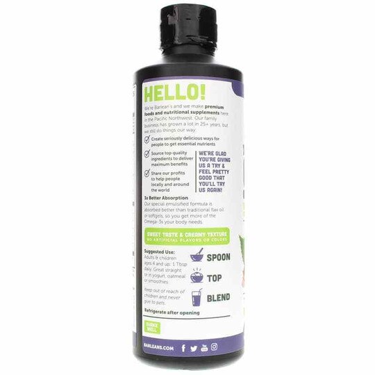 Omega-3 from Flax Oil, BOO